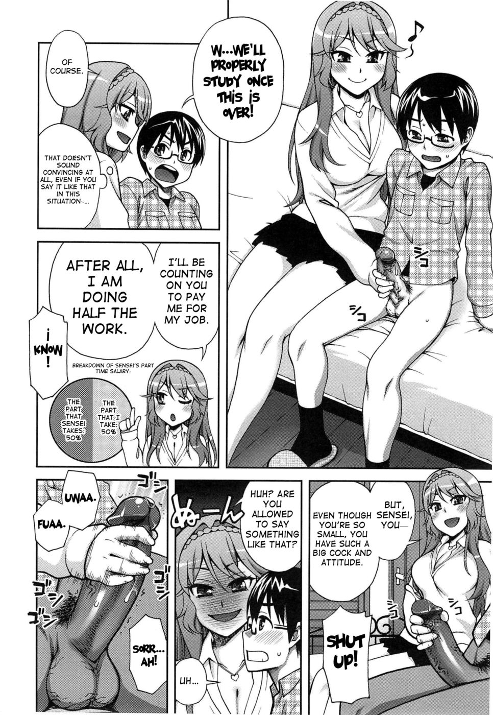 Hentai Manga Comic-Let's Study Together!-Read-4